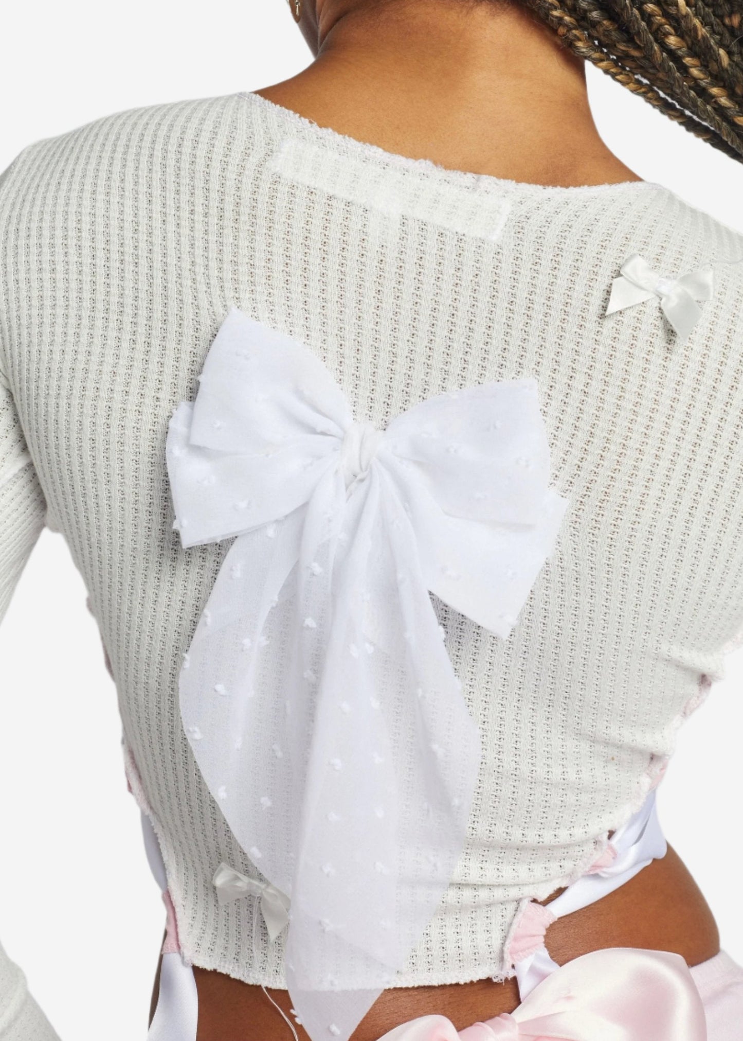 .ෆ*˚* LYCHEE .ෆ*˚* CREAM TOP ,.