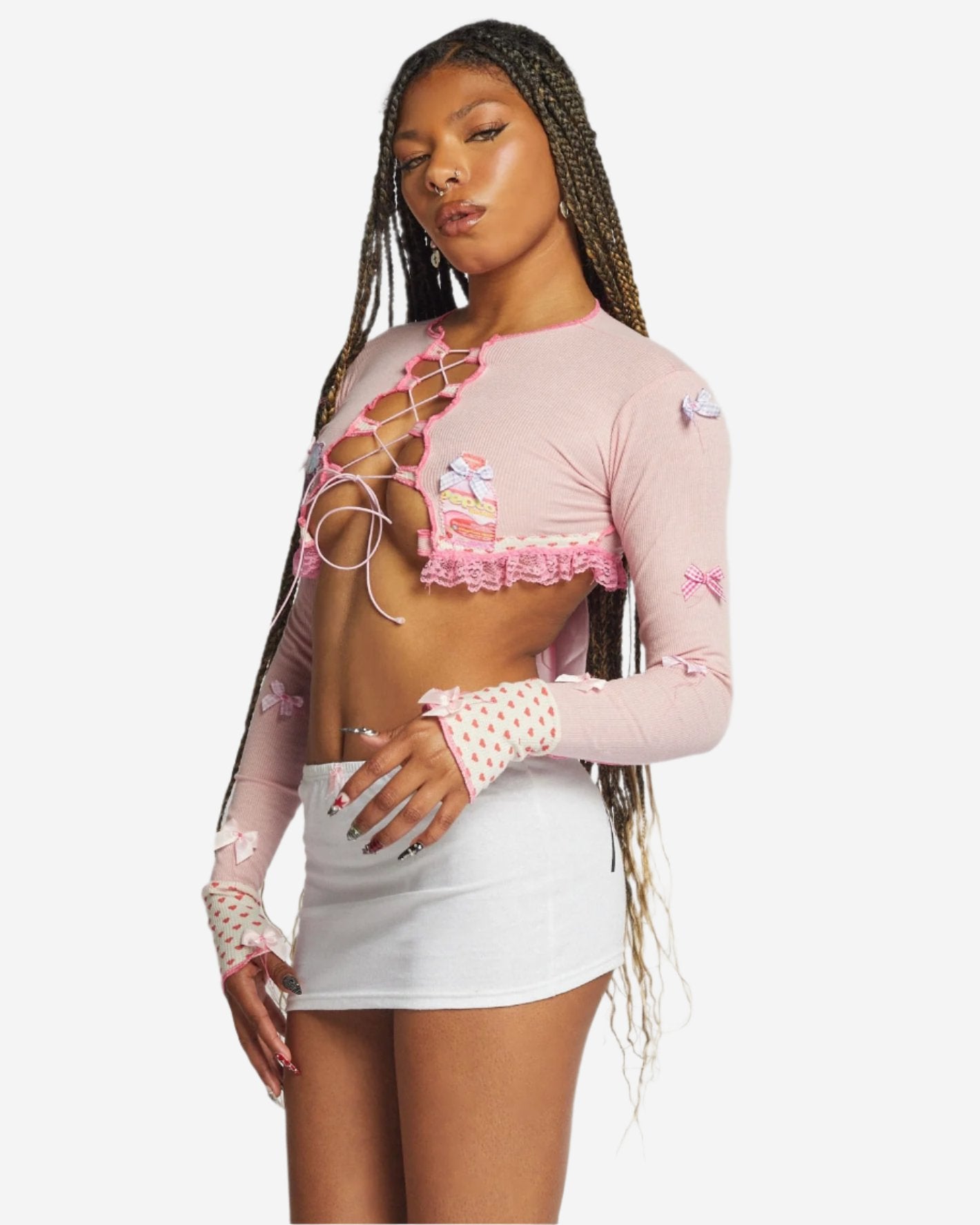 STOMACH ACHE✧,, LONGSLEEVE