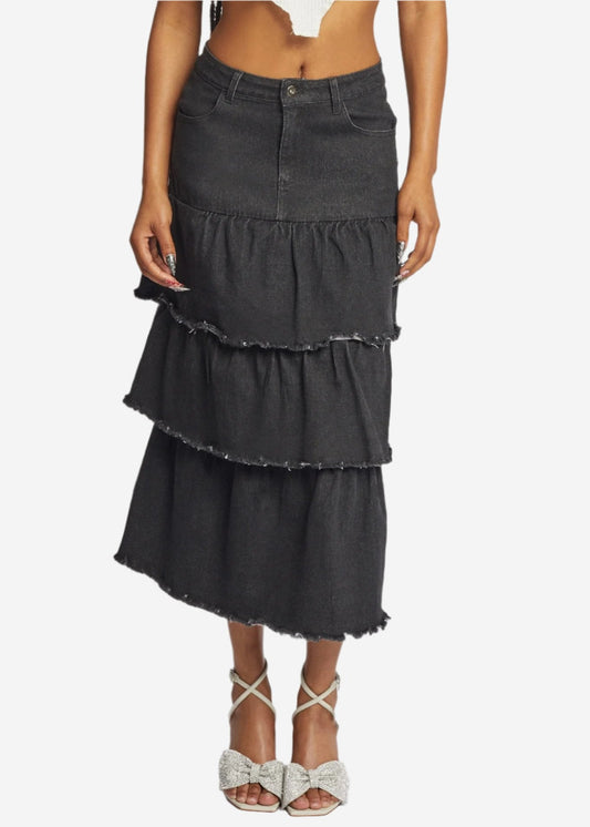 DENIM SUPERNOVA SKIRT