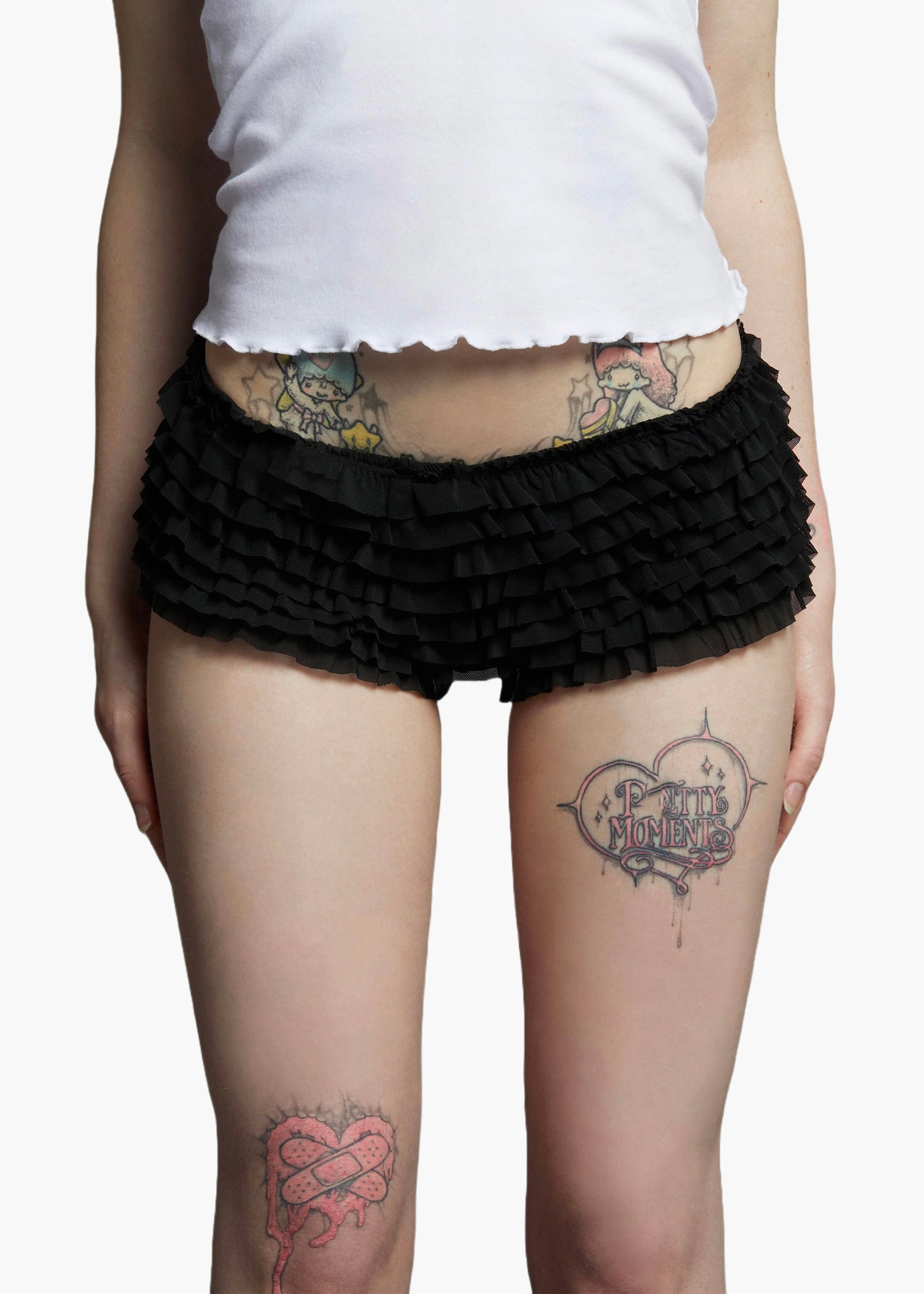 BABYGIRL BUNNY MICRO SHORTS