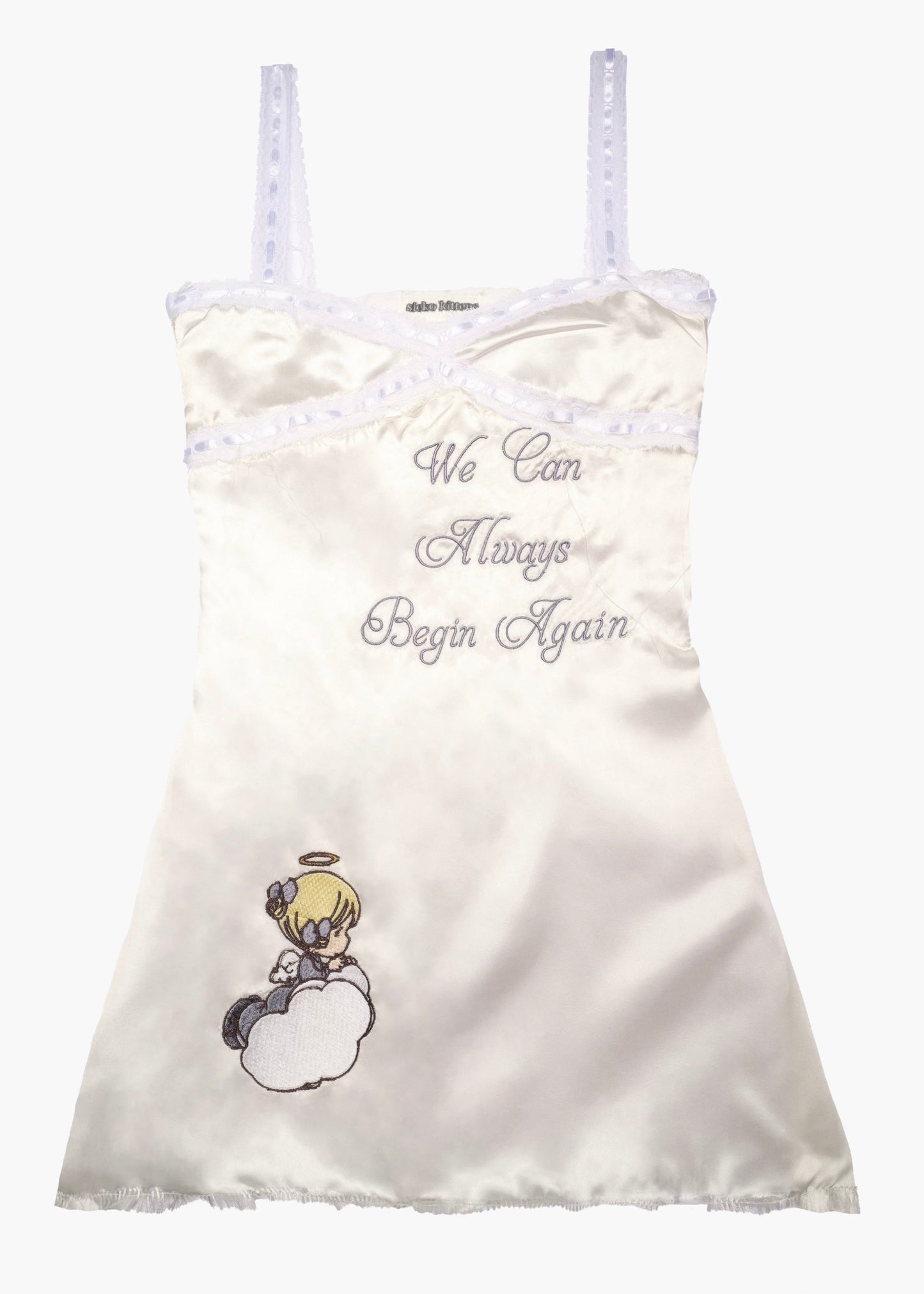WE CAN ALWAYS BEGIN AGAIN DRESS