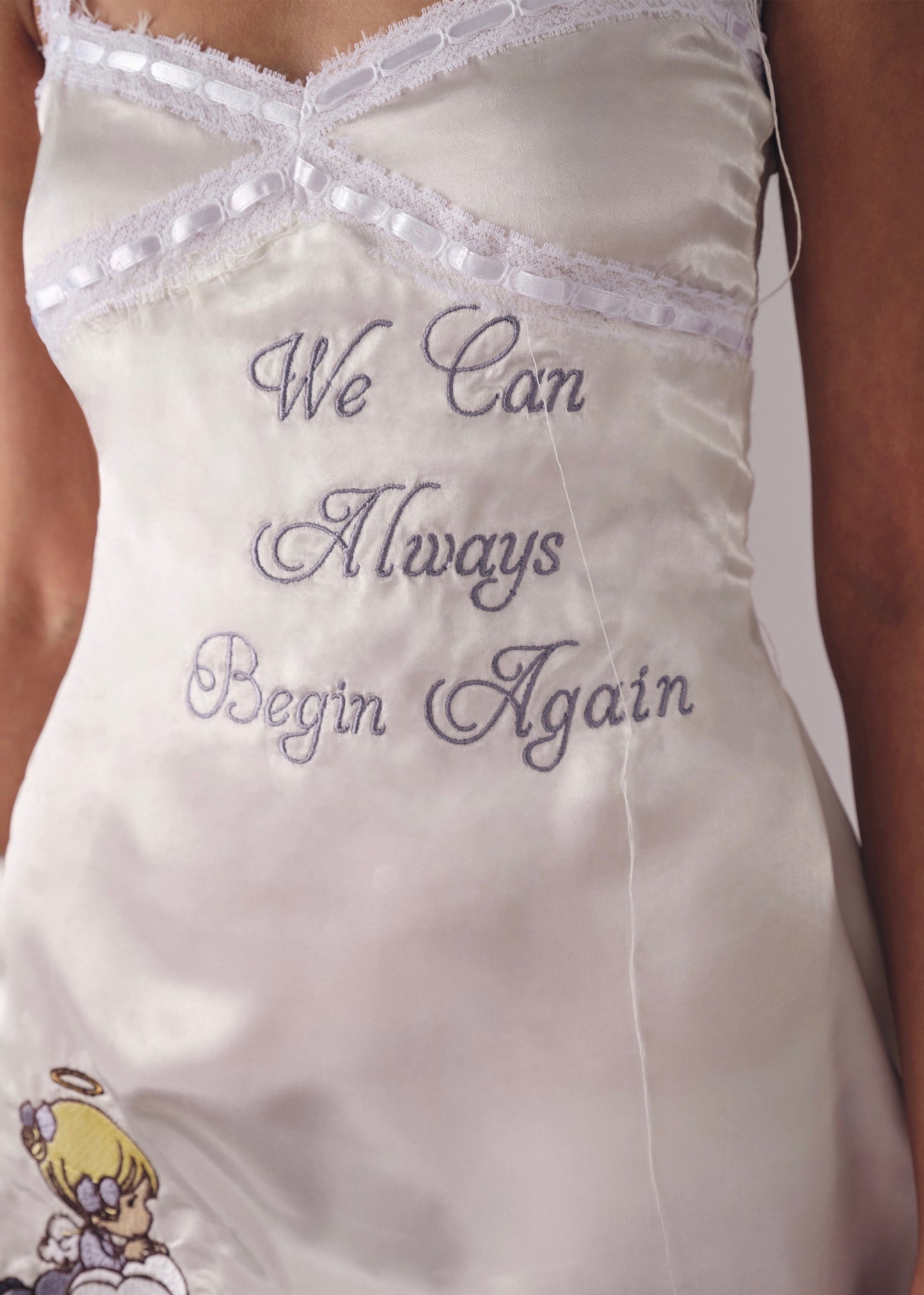 WE CAN ALWAYS BEGIN AGAIN DRESS
