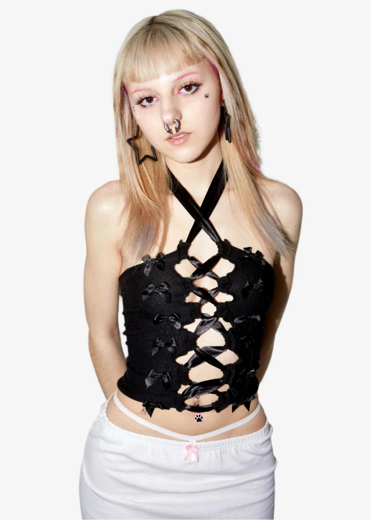 PINK , GELATIN ༻∞ TOP