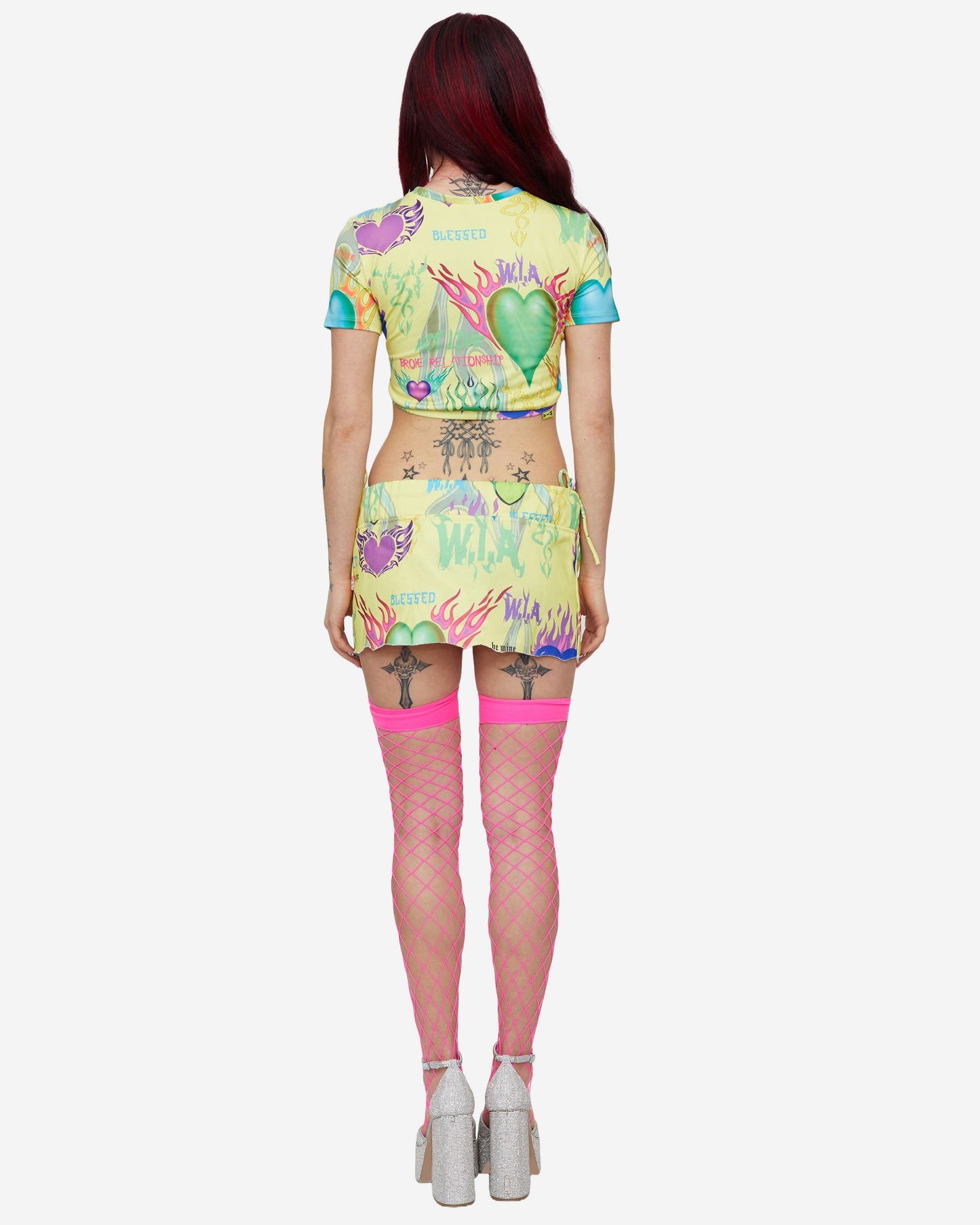 BE MINE CROP TOP