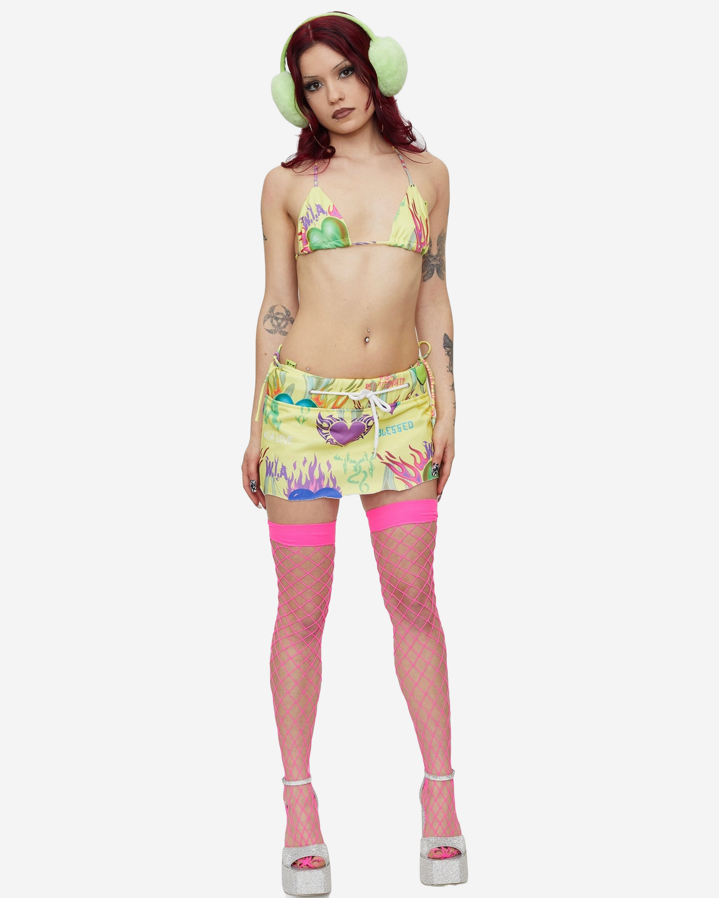 WISHING U YELLOW SKIRT