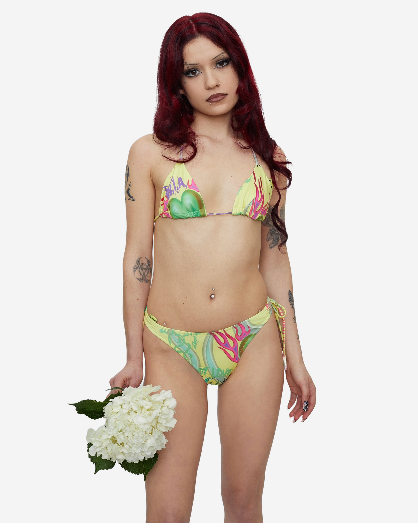 HOTTER THAN HELL BIKINI SET