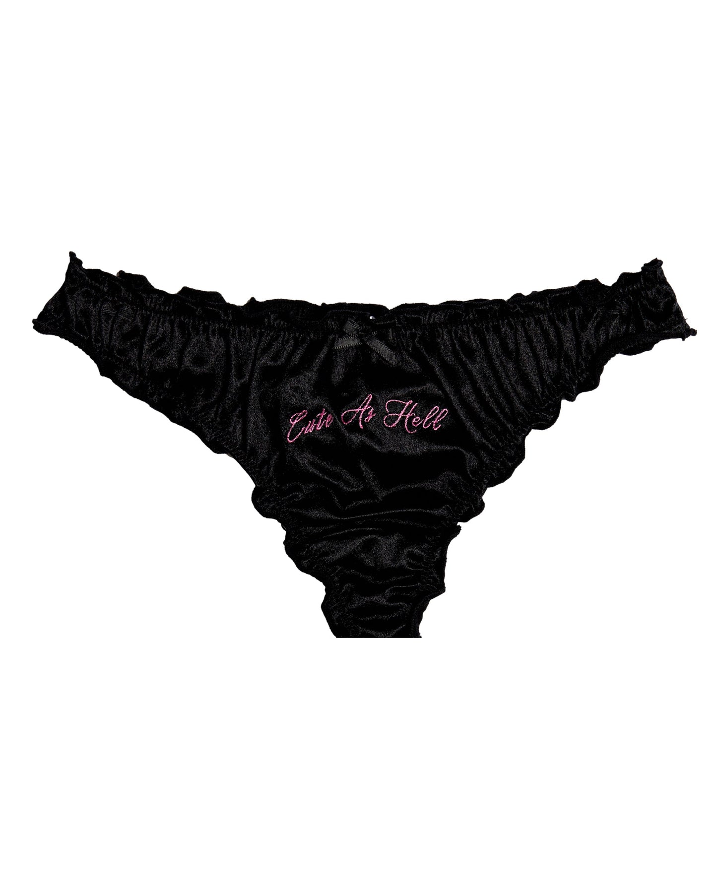 CUTE AS HELL SILK PANTY