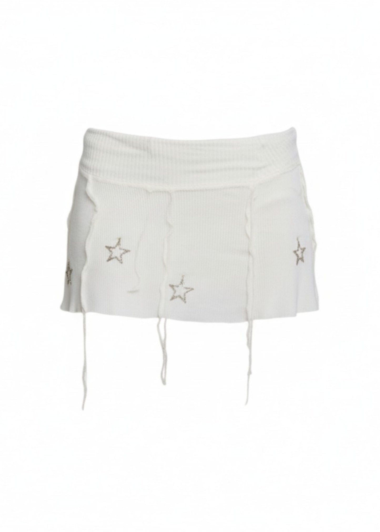 ALMOND ,,, JELLY STAR MINI SKIRT