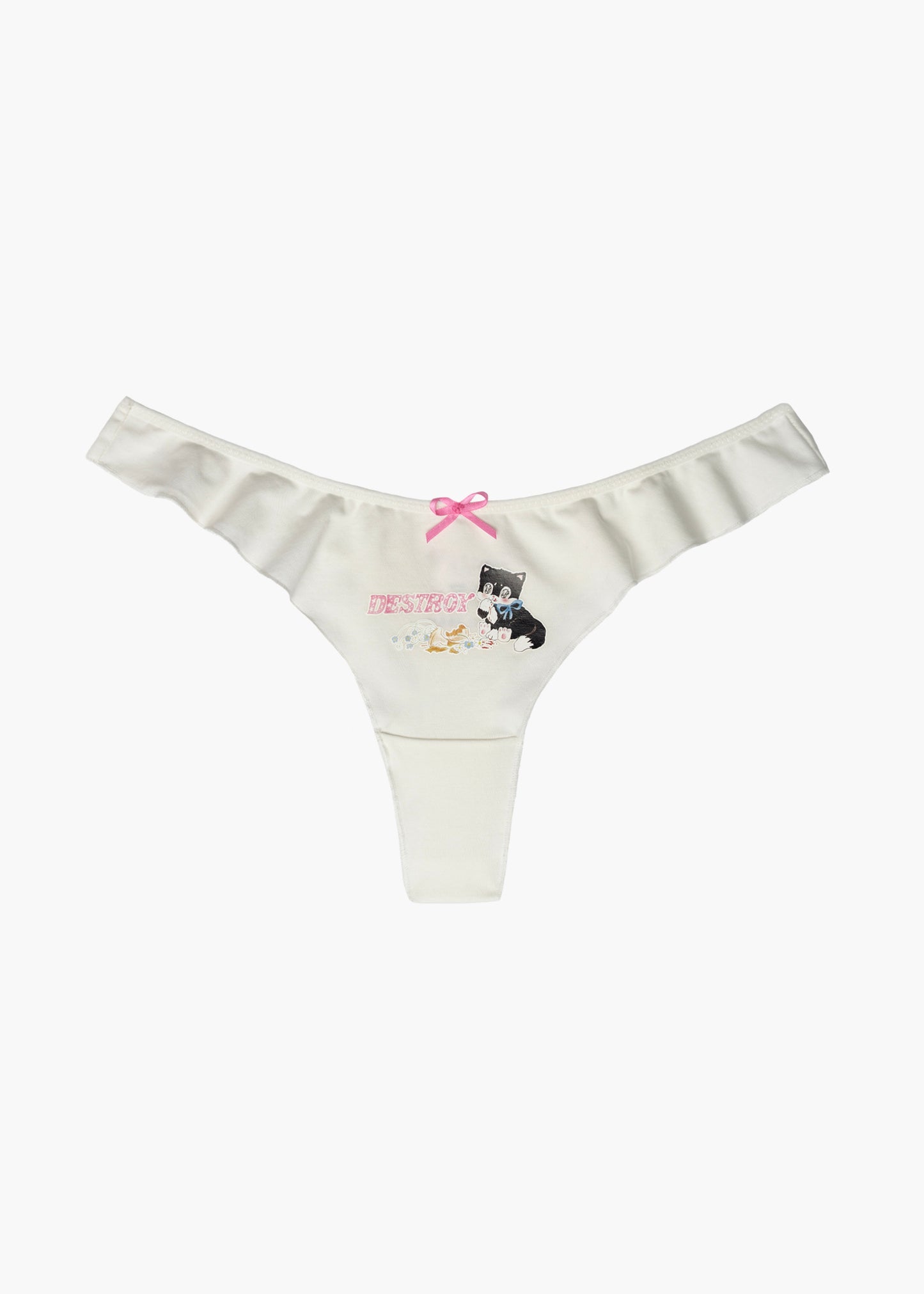 DESTROY KITTY COTTON FRILL CHEEKSTER