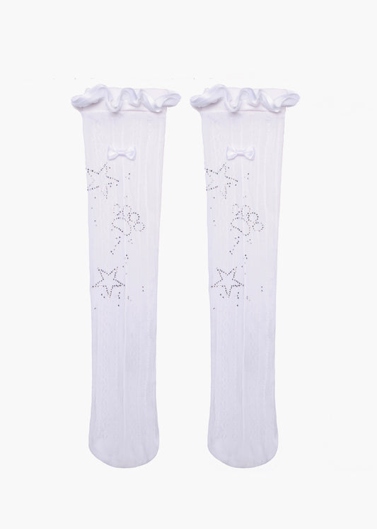 KITTEN STARDUST KNEE HIGHS