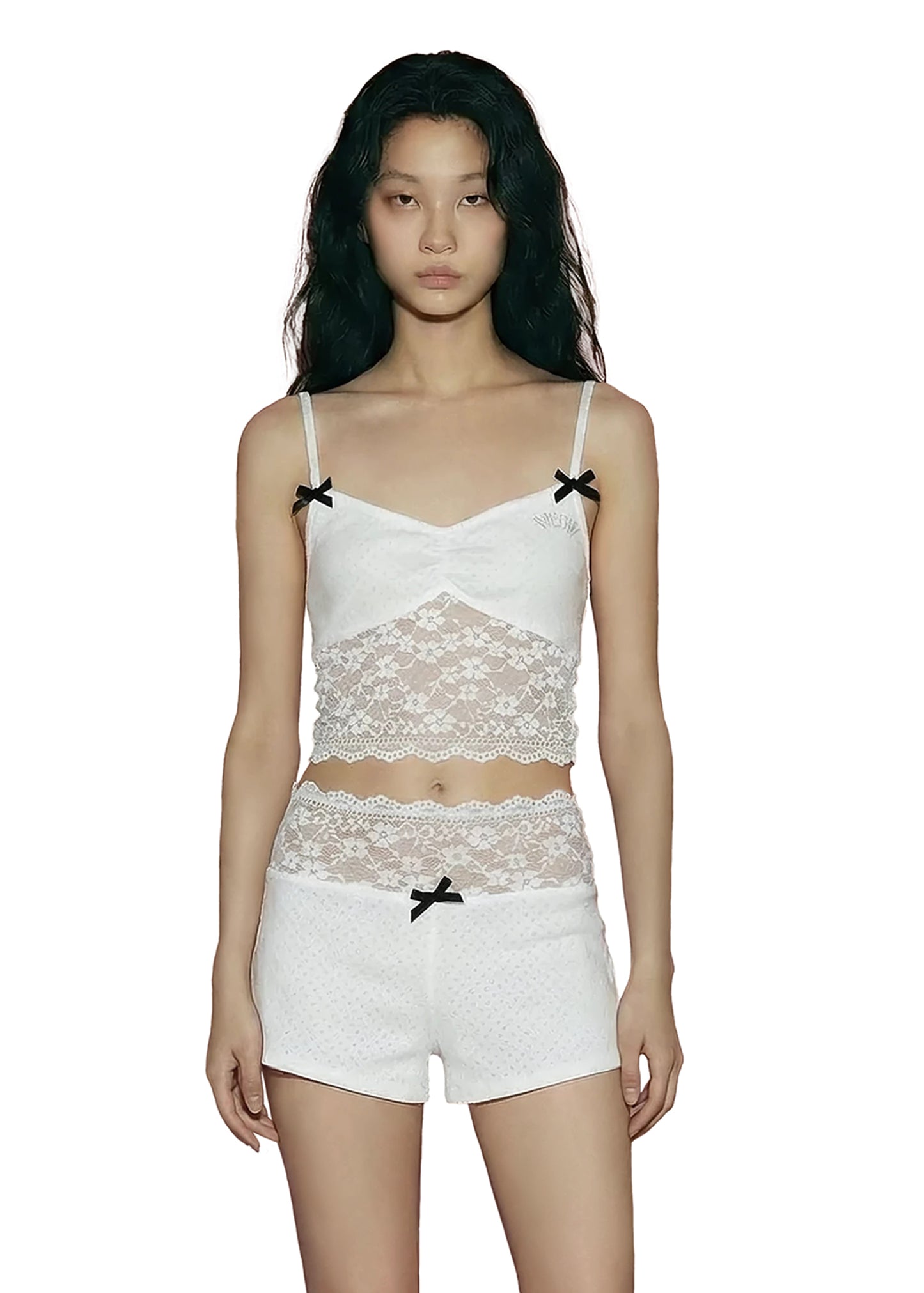 KITTY WHISPERS LACE TOP