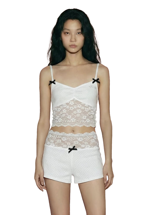 KITTY WHISPERS LACE TOP