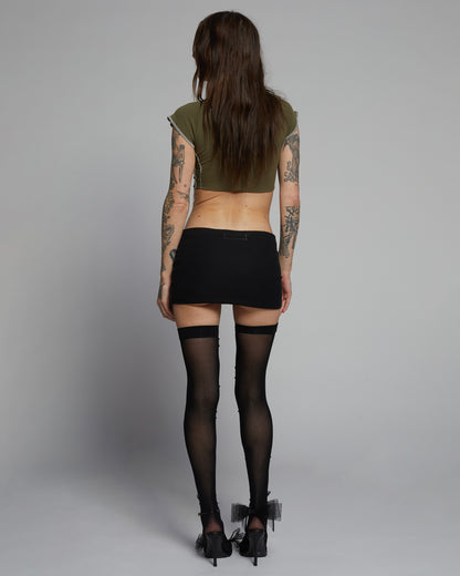 .,¸,•✮ black [ mini skirt . ]