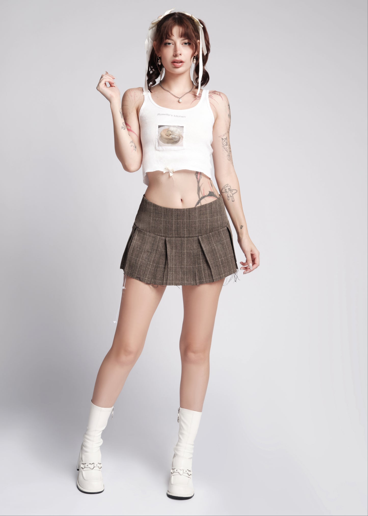 𝒩𝐸𝒲! ♡ CHULIP ♡ SKIRT IN TAN,