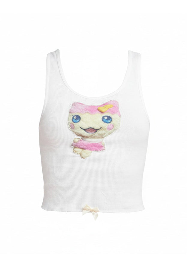 TUNA . WHITE TANK .