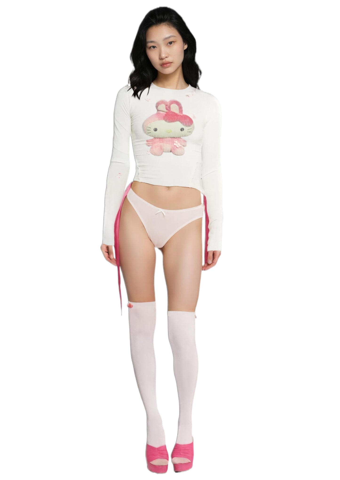 ノ ♡～⑅ MEOW LONGSLEEVE ｡.｡:+*