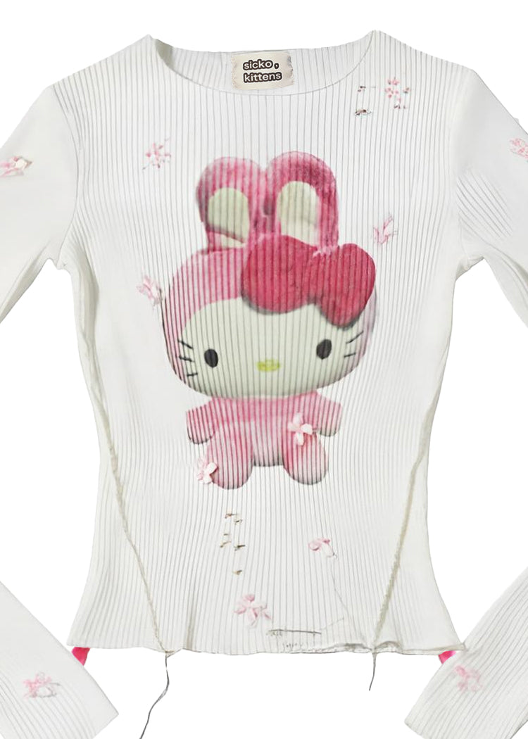 ノ ♡～⑅ MEOW LONGSLEEVE ｡.｡:+*