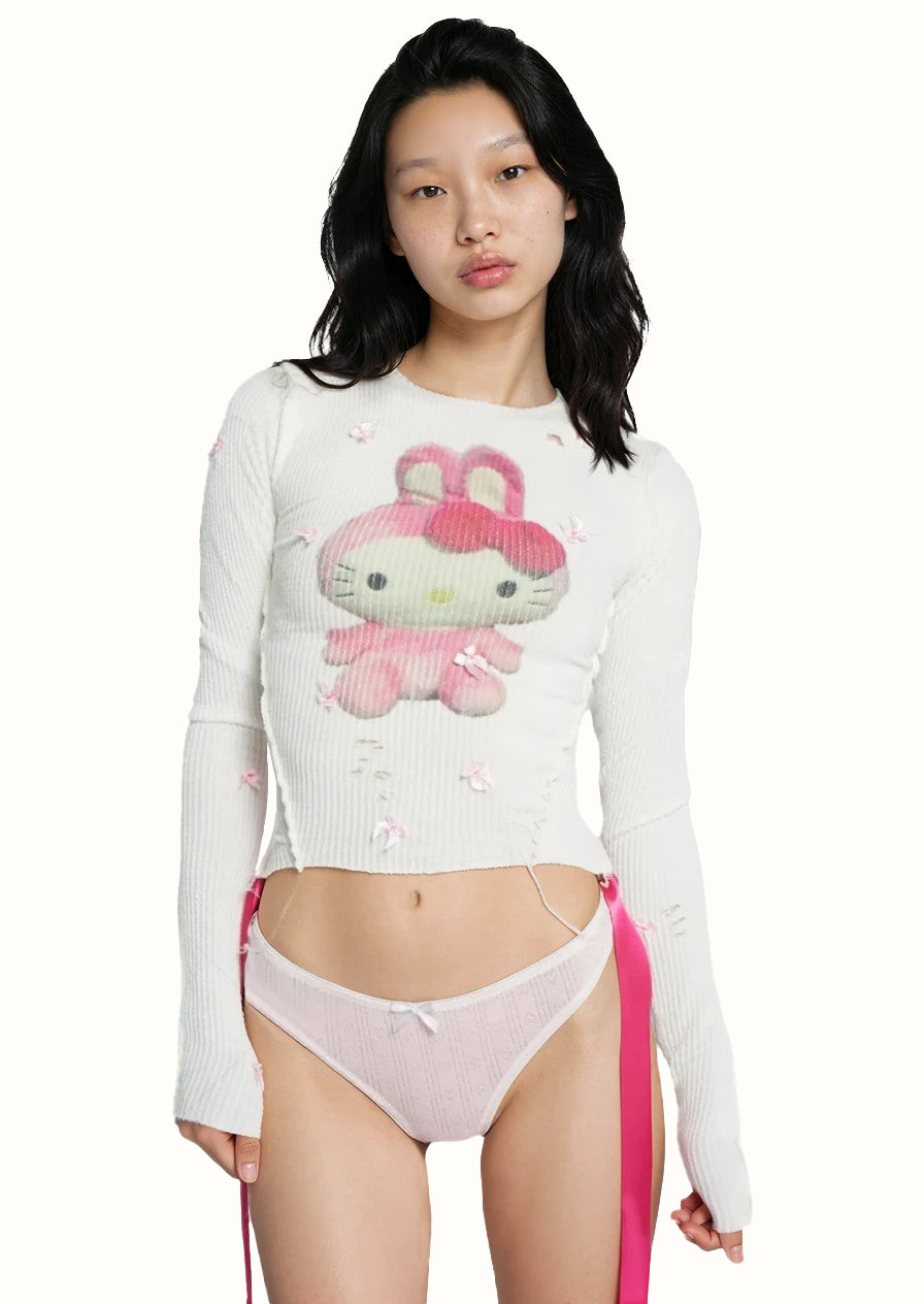 ノ ♡～⑅ MEOW LONGSLEEVE ｡.｡:+*